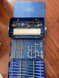 Juego de Instrumentos Quirúrgicos para Artroscopia de Rodilla ACL PCL, Manual, de Alta Calidad, Acero Inoxidable, Certificado CE, Uso Hospitalario, Caronia Surgical - Product Image 5