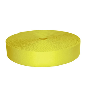 สายรัดพีพีพีพีสีเหลืองที่แข็งแรงขนาด (25/38/50มม. หรือความกว้างแบบกำหนดเอง) สำหรับรองเท้ากระเป๋ากระเป๋ากระเป๋าและสินค้าสัตว์เลี้ยง - Product Image 4