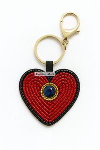 Llavero Artesanal con Cuentas, Lindos Llaveros con Cuentas de Frutas y Flores para Bolsos y Llaves - Product Image 3