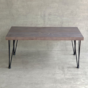 Japanese-Style <b>Pine</b> Wood Tea <b>Table</b> 100x50x45cm Handmade Durable Set PINLEG Legs Chinese Design Living Room Furniture-TT68101 - Product Image 4