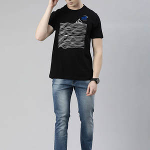 T-shirts en coton uni légers pour hommes, impression sérigraphique, utilisation en extérieur, t-shirts surdimensionnés pour hommes, impression sérigraphique - Product Image 4