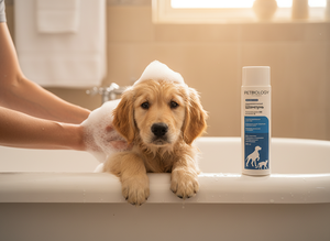 Shampoo thérapeutique Premium PetBiology, formule douce à l'acide lactique et à l'allantoïne, en flacon plastique pour chiens et chats, 250 ml - Product Image 4
