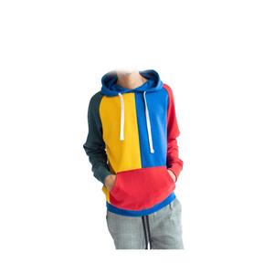 Sweat-shirt à capuche 100% coton éponge de qualité sportive, multi-panneaux, prix de gros, Offre Spéciale - Product Image 6