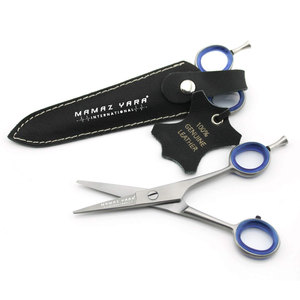 Ciseaux professionnels pour la coiffure et la moustache pour les barbiers et les salons Ciseaux de précision pour la coupe de cheveux avec repose-doigts réglable - Product Image 4