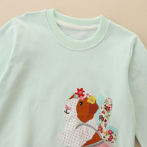 Sudaderas de Cuello Redondo Personalizadas de Invierno para Niños, Unisex, Casuales, 100% Algodón, Felpa, Color Sólido, Transpirables, de Secado Rápido - Product Image 5