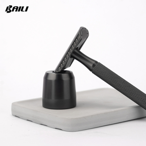 Mens <strong>Straight</strong> Blades Safety <strong>Razor</strong> Zinc Alloy Stainless Steel Double <strong>Edge</strong> Shaving <strong>Razor</strong> - Product Image 2