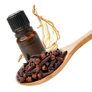 Produsen minyak esensial cengkeh Bud di India uap distilasi minyak esensial organik pemasok grosir untuk industri kosmetik