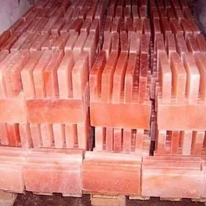 Pink Salt Rock Salt Block Wholesale Rate Himalayan Wall Panel Salt Bricks & Tiles For Sauna Room In Bulk Pakistan custom logo