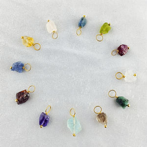 Hecho a mano 18K oro Vermeil 925 alambre de plata esterlina envuelto crudo 8-10mm Natural piedra natal áspera citrino colgante encantos finos - Product Image 5