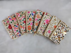 Broderie sac à main femmes pochette sac à main en vrac faveurs de mariage en gros retour cadeau fête événement Festival Mehndi henné Sangeet - Product Image 2