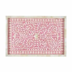 Wholesale Bone Inlay & Resin Restaurant for Serving Food Custom Homeware Table Decor <b>Storage</b> Tray Hot Selling Quality Fruit Tray - Product Image 4