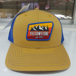 หมวกแก๊ปทรง Trucker รุ่น Ri 112 คุณภาพสูง ผลิตตามสั่งจากโรงงาน 6 แผง ปักโลโก้ ผ้าโพลีเอสเตอร์/ผ้าฝ้าย ปักลายผสมสี - Product Image 2