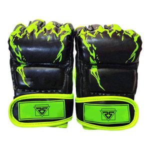 Gants de boxe professionnels en cuir Pu Gants sur mesure de marque privée Gants MMA de haute qualité - Product Image 1
