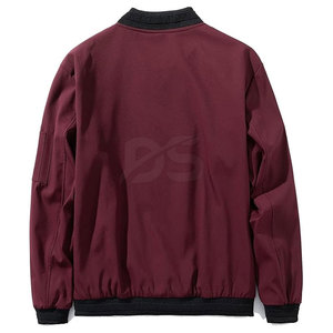 แจ็คเก็ตบอมเบอร์ผู้ชายแบบซิปเต็มตัว สีตามสั่ง สำหรับฤดูหนาว พร้อมโลโก้ด้านหน้า คุณภาพพรีเมียม น้ำหนักเบา ระบายอากาศได้ดี แห้งเร็ว เป็นมิตรกับสิ่งแวดล้อม - Product Image 2