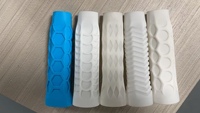 Housse de poignée hexagonale en silicone à haute élasticité MST, antidérapante, en nid d'abeille, universelle, confortable, légère, pour raquette de tennis et de pickleball