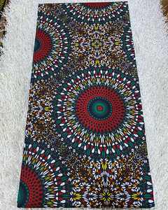 Premium 6 Yards Golden Grand Wax Coton Tissu Impressions Africaines avec Véritable Or Néerlandais Ankara Pagne Nouvelle Arrivée Kinshasa - Product Image 1