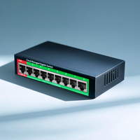 Switch Gigabit de 8 Puertos 10/100/1000Mbps con Gestión en la Nube OEM/ODM, Gestión por Aplicación/Web, Soporte PoE, VLAN/QoS, Modelo GS108