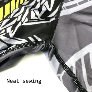 Shorts de compression pour le kick-boxing MMA, séchage rapide, respirant, décontracté, motif 3D, tricoté, taille élastique, pour hommes - Product Image 6