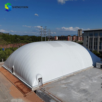 Stade de sport étanche terrain de gymnastique auvent tente basket-ball football football personnalisé gonflable football sport dômes pneumatiques