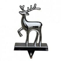 Handicraft Creative Metal Animal Sculpture Reindeer Christmas Stocking Holder Deer Statue Reindeer Decor - Product Image 6