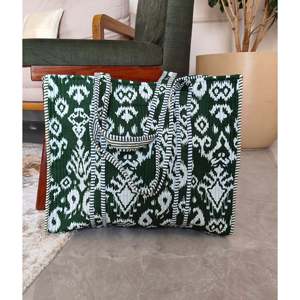 Bolsa de Mano Promocional Verde Festiva Indie con Cierre Magnético - Product Image 3