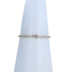 Pulsera de tenis de lujo y moderna para mujer, chapada en oro amarillo de 14K, con diamantes de aleación de cobre, joyería ecológica para bodas - Product Image 4