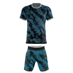 Camiseta de Fútbol Personalizada para Hombre, 100% Poliéster, con Nombre y Logotipo en la Parte Delantera, Servicio OEM para Uniformes de Equipo, Tallas Juveniles y Infantiles, Corte Automatizado - Product Image 4