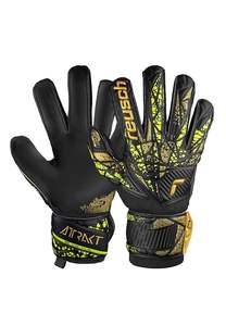 Gants de gardien de but en cuir de qualité supérieure personnalisables coupe personnalisée poignée en latex de football en gros - Product Image 3