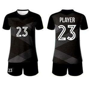 Uniforme de voleibol de tamaño personalizado para mujer, nuevo conjunto de alta calidad, técnica de impresión por transferencia de calor de fábrica, 100% poliéster personalizado - Product Image 6