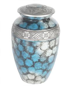 โกศพลาสติกสำหรับเผาศพโกศสีฟ้า - Product Image 2