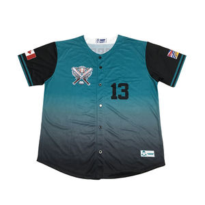 Maillot de baseball et de softball personnalisé de haute qualité Nouveau design Technique de sublimation imprimée respirante Vêtements de sport à bas quantité minimale de commande - Product Image 3