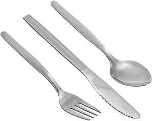 Décoration de vaisselle de dîner à la maison, ensemble de couverts en métal de finition polie brillante, ensemble de couverts décoratifs pour la restauration - Product Image 4