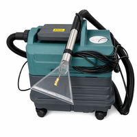 Nettoyeur de tapis commercial 1200W, machine de nettoyage en profondeur portable pour tissus d'ameublement, réservoir de 15L pour hôtel, bureau, usage industriel