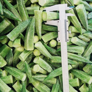 OKRA CONGELÉ IQF ENTIER ET COUPES 3-5CM | GRADE A VIETNAM EXPORT - Product Image 4