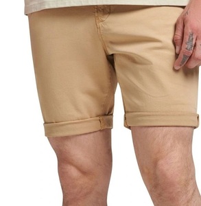 Marque privée OEM Short chino solide en coton biologique pour hommes Style de rue respirant et écologique de haute qualité - Product Image 3