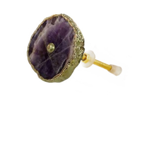 DIY Bravo ลูกบิดตู้อาเกต,ลูกบิดประตูและลิ้นชักตู้เฟอร์นิเจอร์สีอเมทิสต์ - Product Image 2