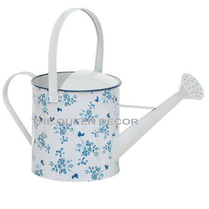 รดน้ำต้นไม้โลหะชุบสังกะสีโบราณสำหรับตกแต่งกลางแจ้งสวนในบ้านสวนสนามหญ้ารดน้ำต้นไม้ - Product Image 2