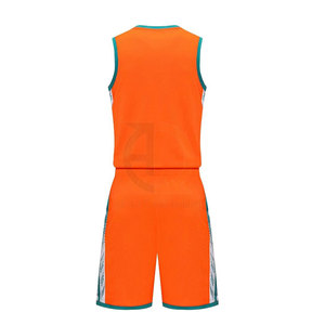 Uniforme de baloncesto de poliéster 100% de alta calidad, ropa deportiva transpirable para exteriores con opción de talla grande - Product Image 2