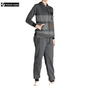 Chándal de invierno ajustado para mujer superventas 100% algodón logotipo personalizado mejor calidad hecho en Pakistán - Product Image 3