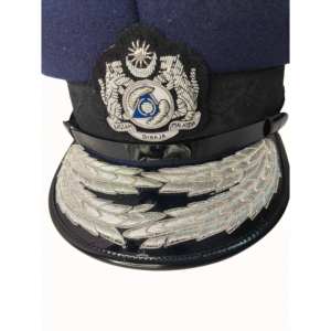 Nouveaux chapeaux de conception pour les officiers de la marine en noir et blanc avec des glands dorés, chapeaux durables avec logo personnalisé - Product Image 4