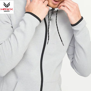 Sweat à capuche mode coupe ajustée de haute qualité pour hommes dernière conception doublée intérieur solide motif teint uni technique différentes couleurs meilleur - Product Image 4