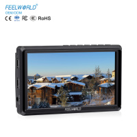 Moniteur de caméra FEELWORLD S55E 4K avec personnalisation du logo, boîte d'emballage personnalisée, moniteur de terrain pour appareil photo reflex numérique