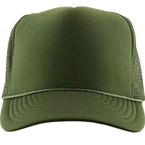 Color sólido Cómodo de alta calidad al por mayor Material de malla de poliéster Peso ligero Nuevo diseño Gorras de camionero - Product Image 5