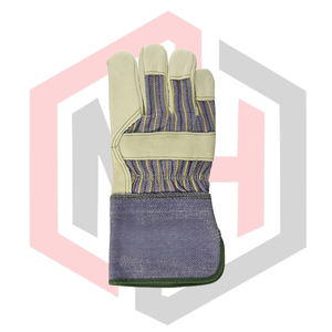 MH EXPORT IMPORT MH-0059 Heavy-Duty Split Leather Rigger <b>Gloves</b> Comfortable Outdoor Work <b>Mittens</b> Gardening Welding Safety - Product Image 3