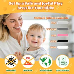 IRIS Mini fosse à billes carrée pour tout-petits et enfants-Ensemble de jeu en mousse à mémoire de forme souple - Product Image 4