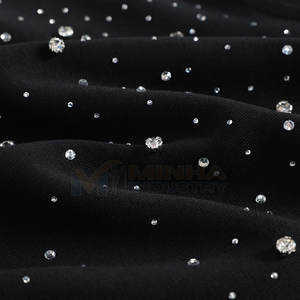 Nouveau design, sweats à capuche à manches longues avec strass, coton et polyester, prix de gros, sweats à capuche avec strass pour femmes - Product Image 6