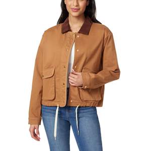 La última chaqueta de invierno para mujer, tela de lona de algodón transpirable a prueba de viento, estilo bombardero, nueva moda - Product Image 1