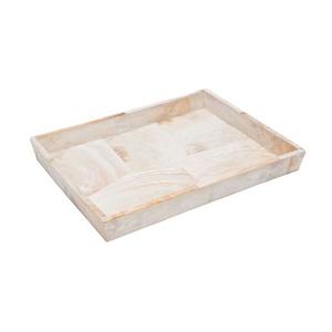Wooden And Leather Tea Coffee Serving Tray Exclusive Quality Customized Size Food Serving Tray At Reasonable Prices - Product Image 4