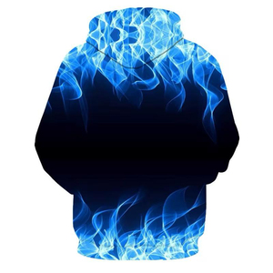 Sweat à capuche décontracté pour homme de qualité supérieure 100% coton Nouveau style Manches longues Pantalon à capuche Broderie Tissu 300 grammes - Product Image 4