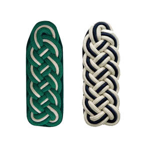 Épaulettes professionnelles, cordons, cordon de serrage, accessoires de cérémonie personnalisés de haute qualité, style ethnique, 3 brins - Product Image 6